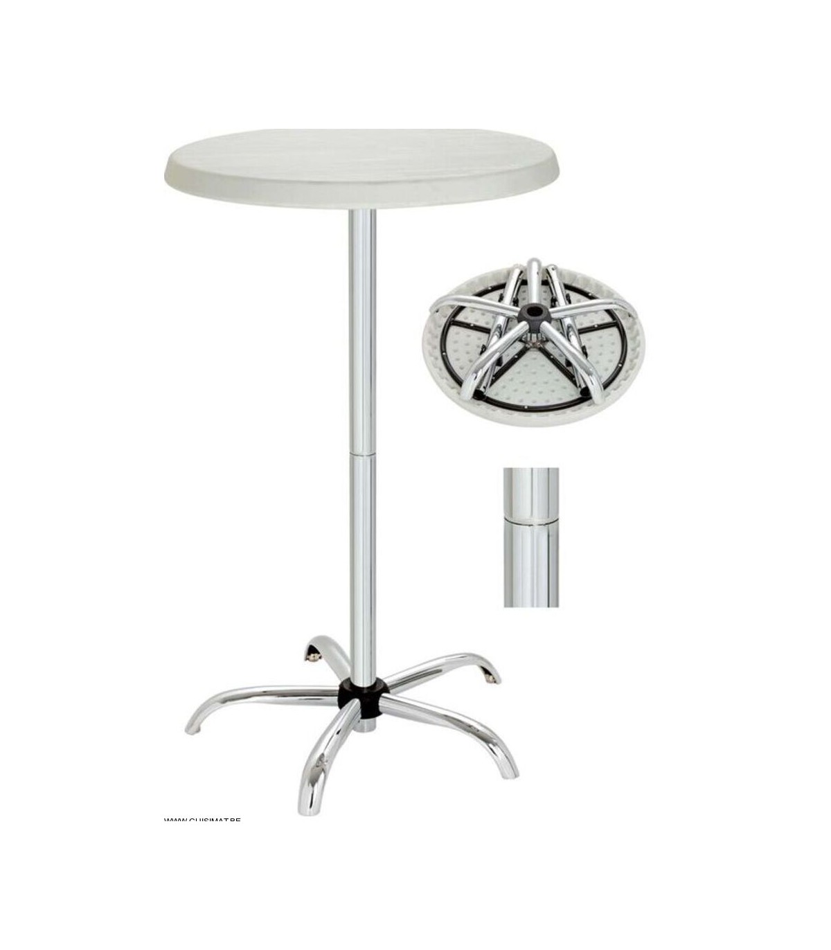TABLE HAUTE PLIABLE BARTSCHER MANGE DEBOUT BARTSCHER dans TABLE HAUTE