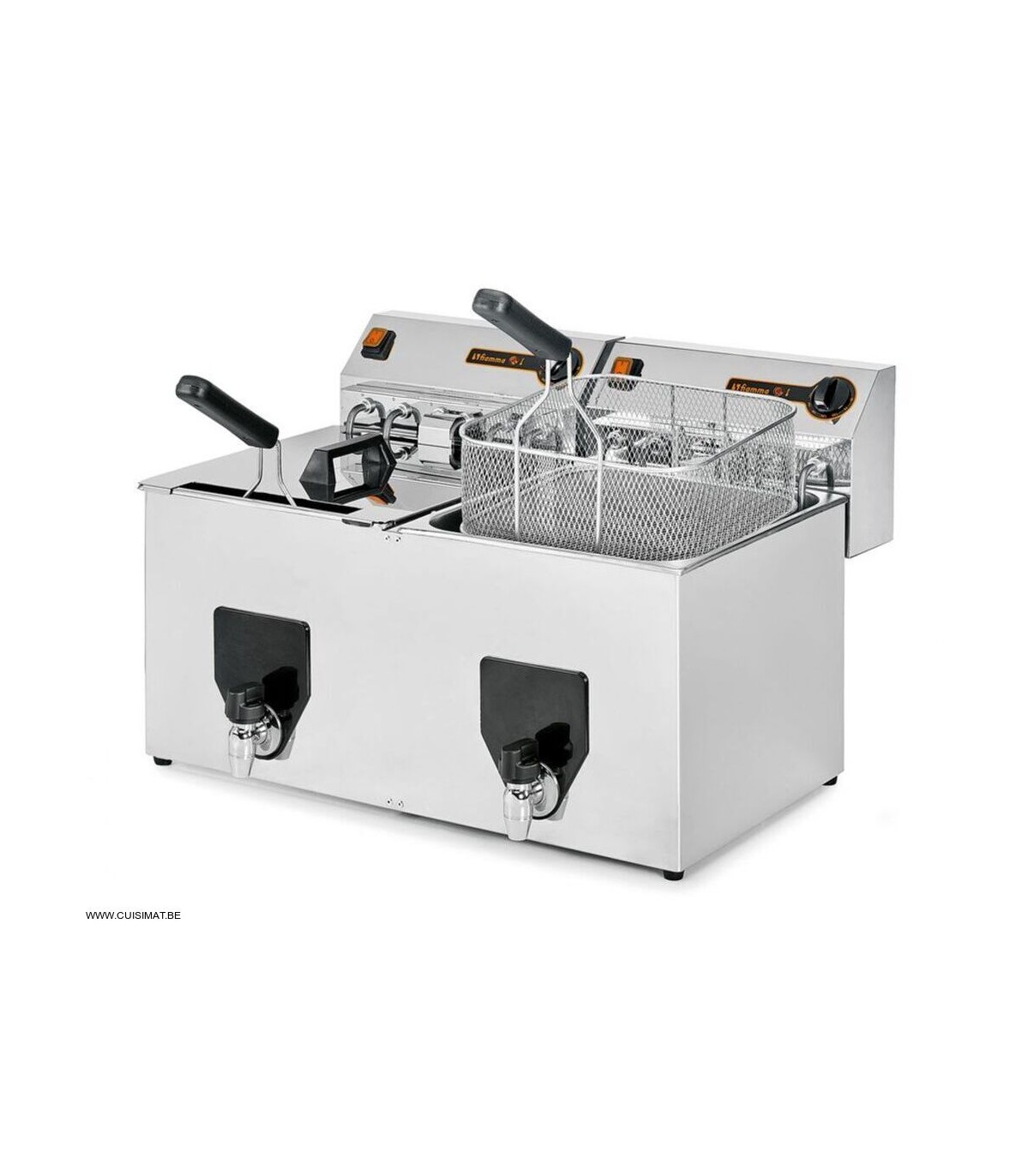 FRITEUSE 10+10LT FF15-15TRNV ELECTRIQUE FIAMMA dans ELECTRIQUE