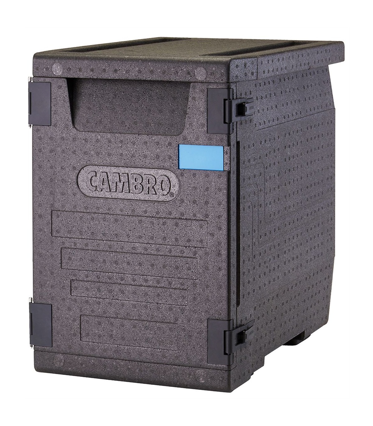 GOBOX A CHARGEMENT FRONTAL 4 GN1/1 PROF 10CM- NOIR CAMBRO dans BOX ISOTHERMES