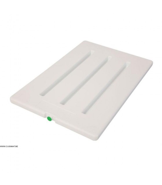 PLAQUE EUTECTIQUE 60X40 -3-C - BOUCHON VERT DIM. 600X400X28 MM dans BOX ISOTHERMES