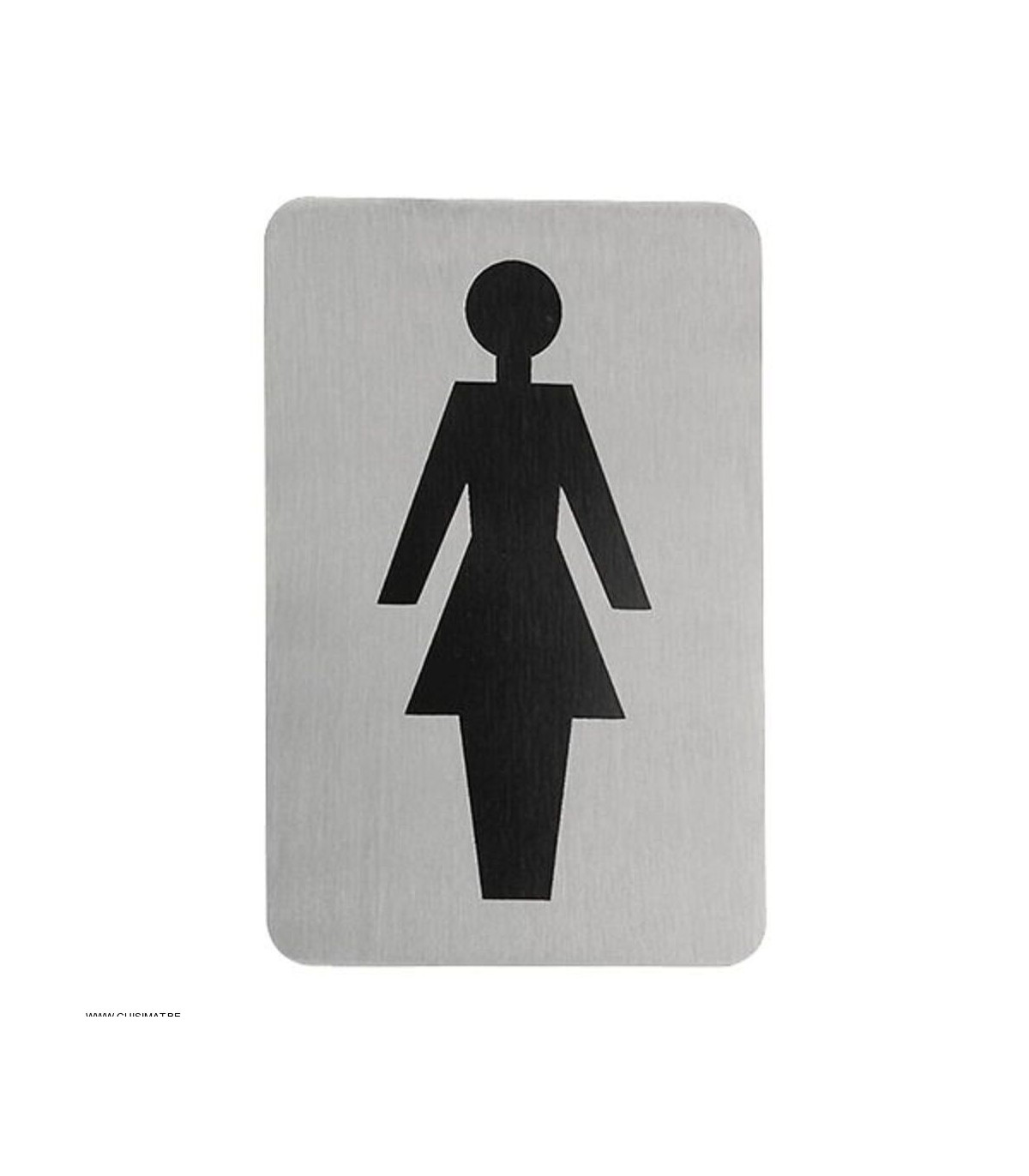 PLAQUETTE ADHESIVE DAME dans SIGNALISATION