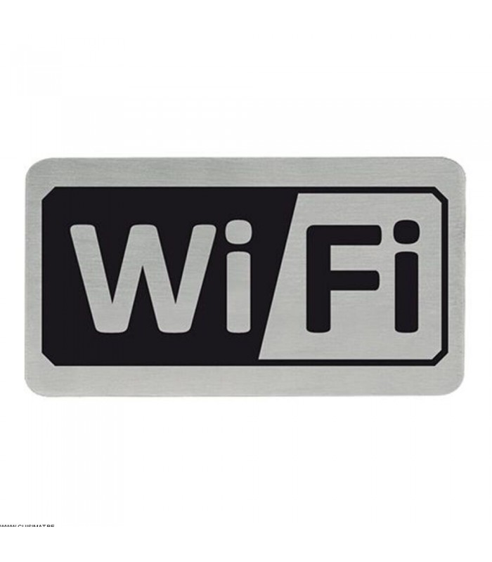 PLAQUETTE ADHESIVE WIFI dans SIGNALISATION