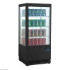 VITRINE EXPO 68LT NOIRE CATERCOOL dans FRIGOS VITRINES