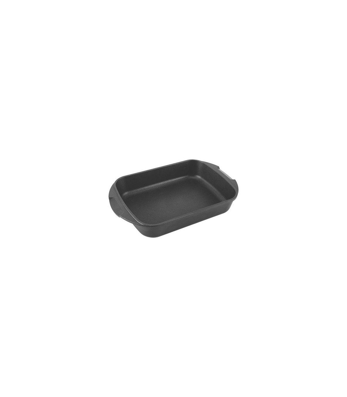 PLAT A ROTIR EN FONTE D ALUMINIUM 30*22CM H7CM CUISIMAT dans CASSEROLES