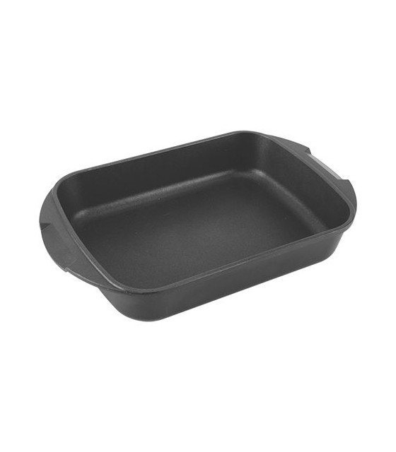 PLAT A ROTIR EN FONTE D ALUMINIUM 35*25CM H7.5CM CUISIMAT dans CASSEROLES