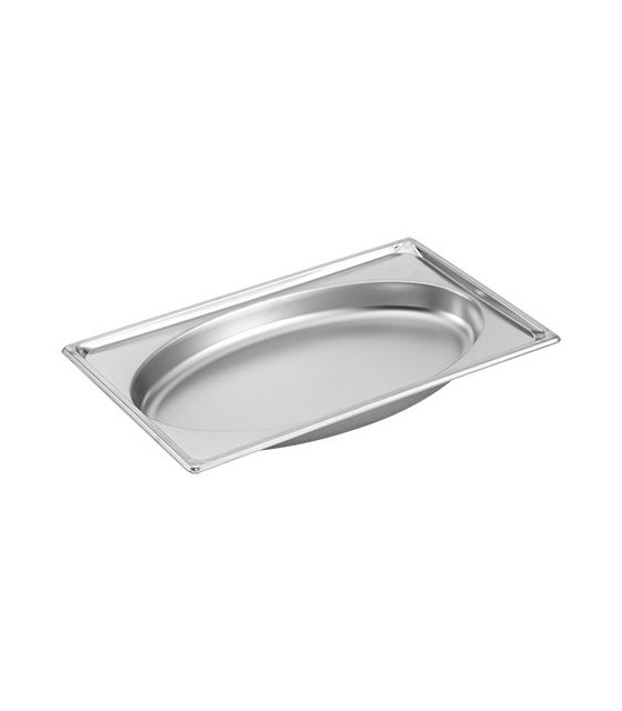 BAC GN1/1 H65MM 4.6LT OVALE SHAPE VOLLRATH dans BACS HEXAGONAL ET OVALE