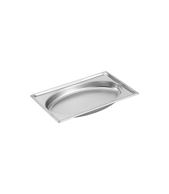 BAC GN1/1 H65MM 4.6LT OVALE SHAPE VOLLRATH dans BACS HEXAGONAL ET OVALE