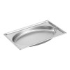 BAC GN1/1 H65MM 4.6LT OVALE SHAPE VOLLRATH dans BACS HEXAGONAL ET OVALE