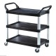 CHARIOT DE SERVICE 79*48CM  3 PLATEAUX CUISIMAT