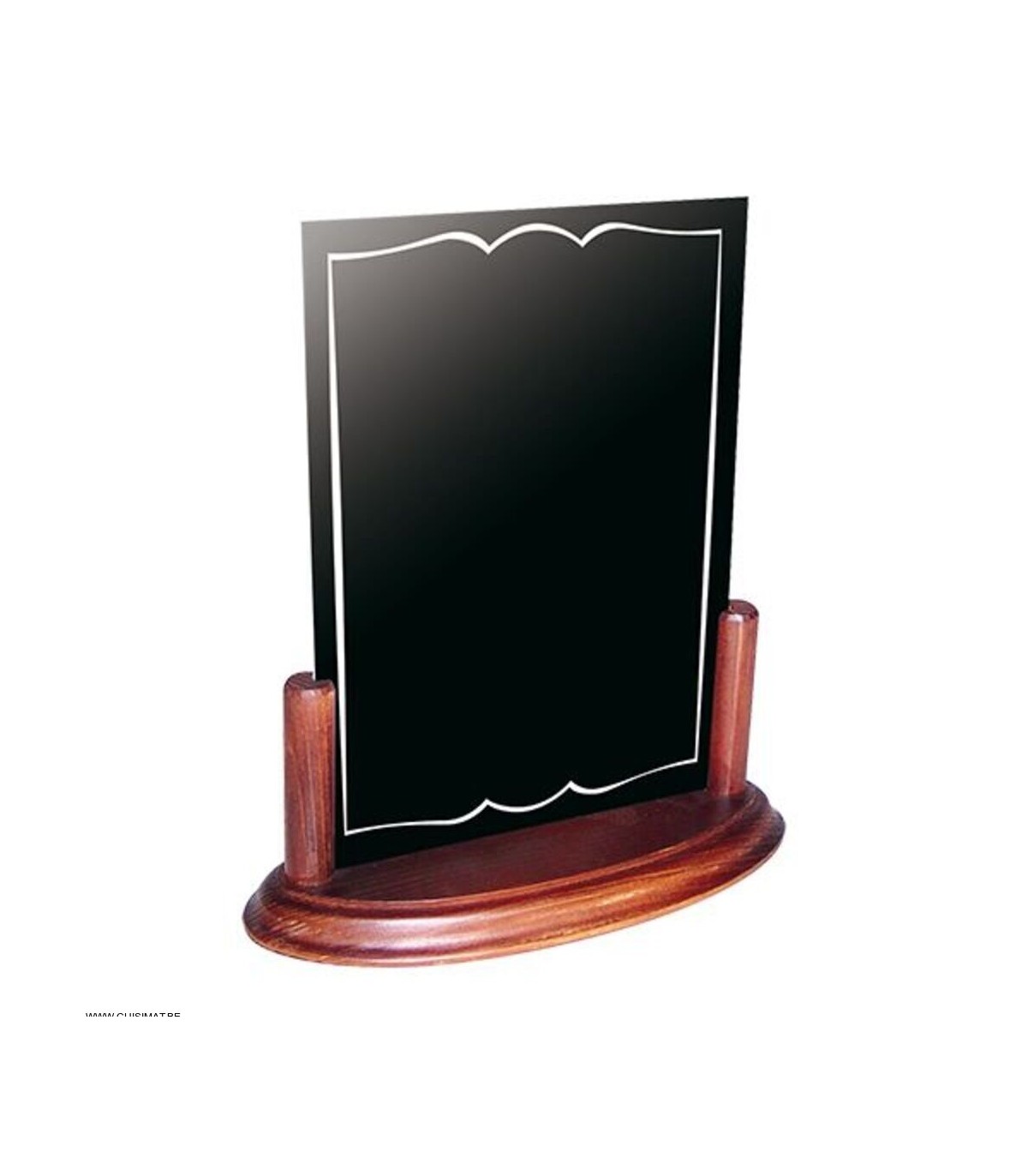 EOL  PORTE MENU BOIS A4 AVEC ARDOISE dans SUPPORTS DE PRESENTATION