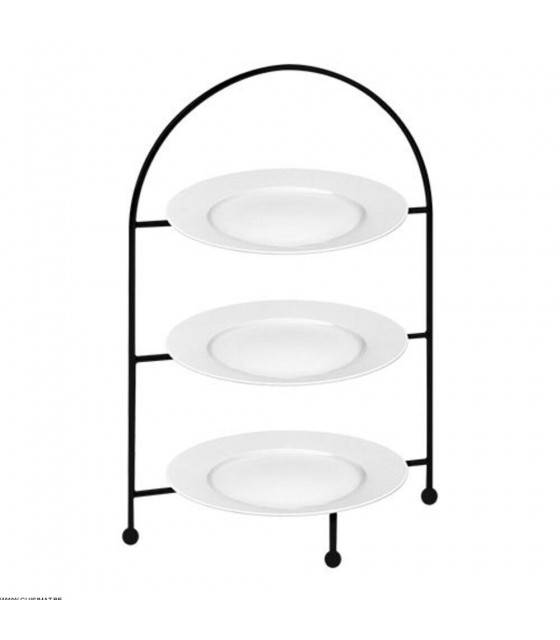 ETAGERE DE BUFFET - PRESENTOIR H26CM AVEC ASSIETTES CUISIMAT dans REVOL