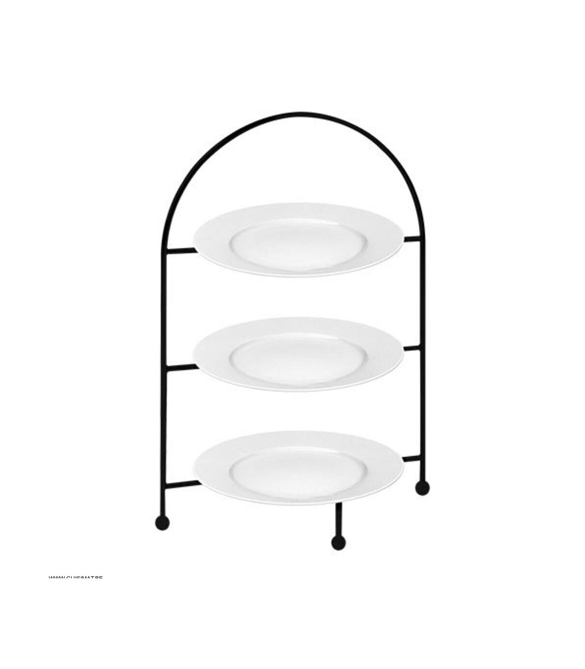 ETAGERE DE BUFFET - PRESENTOIR H26CM AVEC ASSIETTES CUISIMAT dans REVOL